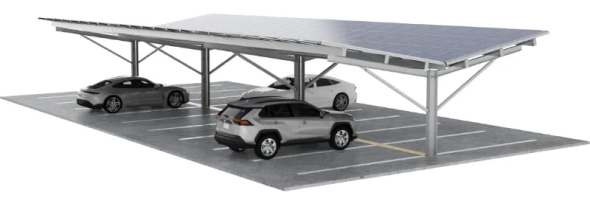 Solar powered on sale carport lights